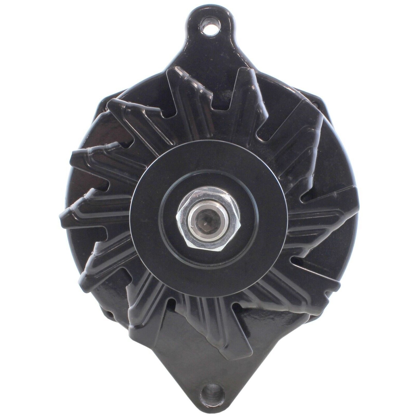 Wire Powdercoated Black Alternator 140 12 VOLT 1G Hybrid GM Style