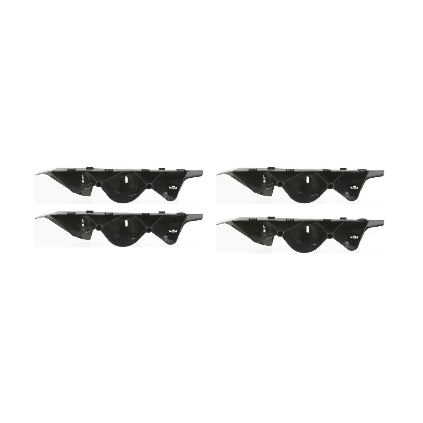 4 Sets Of - Bumper Bracket For 2007-2012 Nissan Sentra Sedan Front Passenger Side