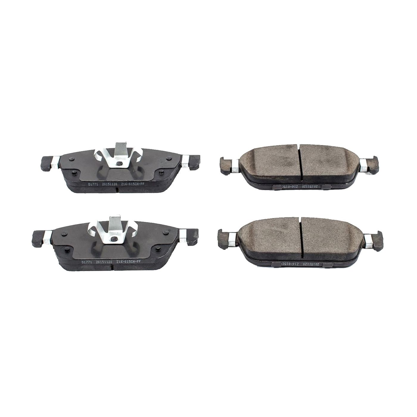 17 For 2015-2018 Focus Hatchback Z17 Evolution Ceramic Brake Pads With Hardware