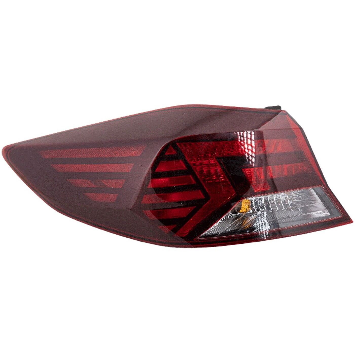 Tail Light Set For 19-20 Hyundai Elantra Eco Sedan Left Inner Outer Assembly