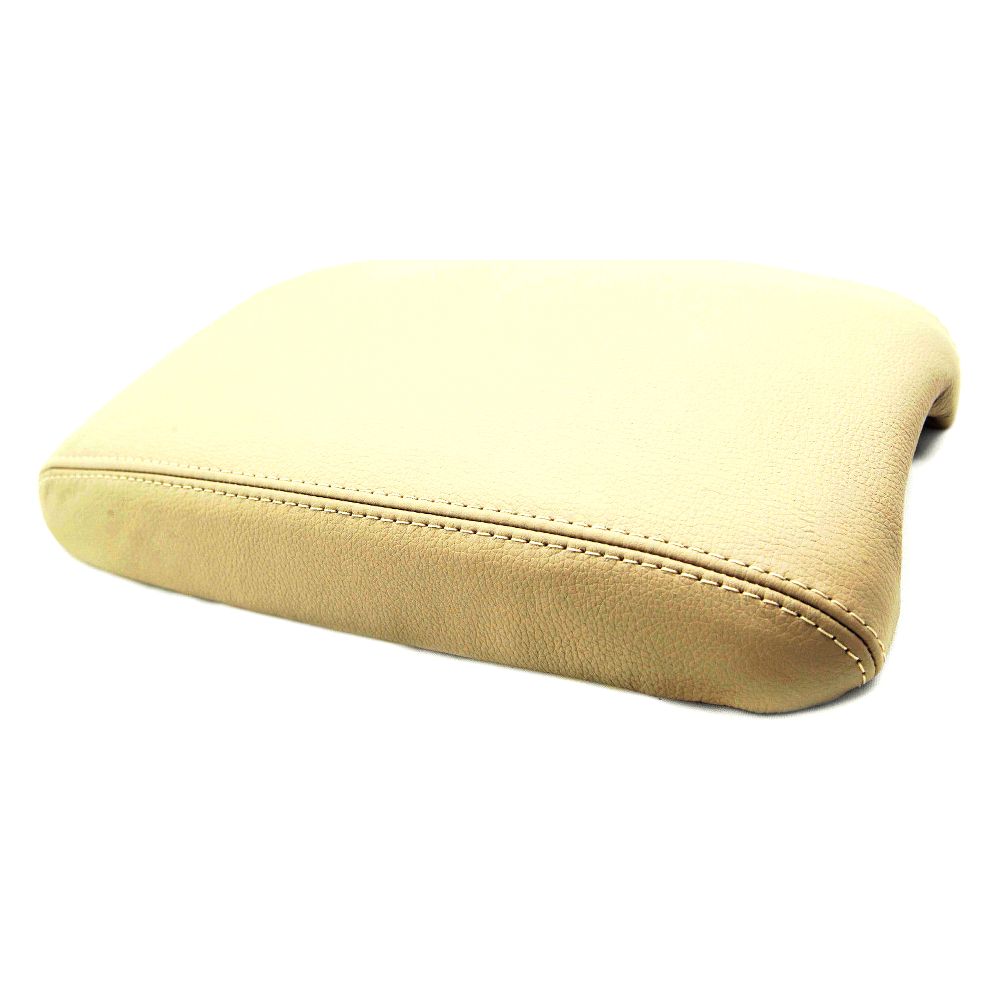 Center Console Armrest Leather Synthetic Cover For Lexus 03-07 LX470 Base Beige