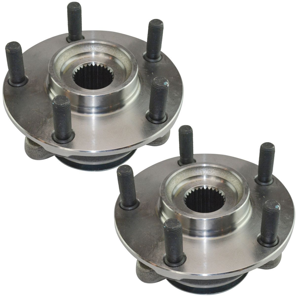 Front Wheel Bearing & Hub Assemblies Left/Right Side Set Pair For Juke Leaf