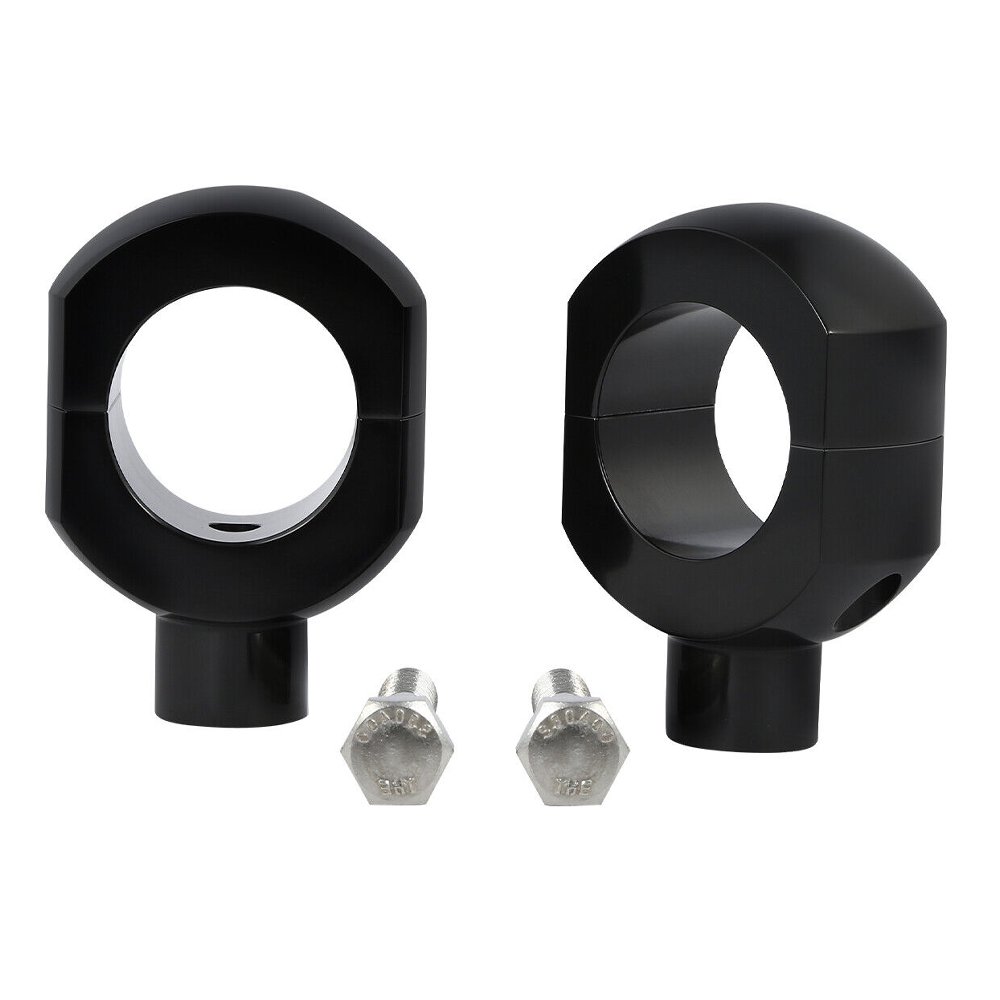 20" Rise 2" Hanger Handlebar W/ Risers Fit For Harley-Davidson Harley