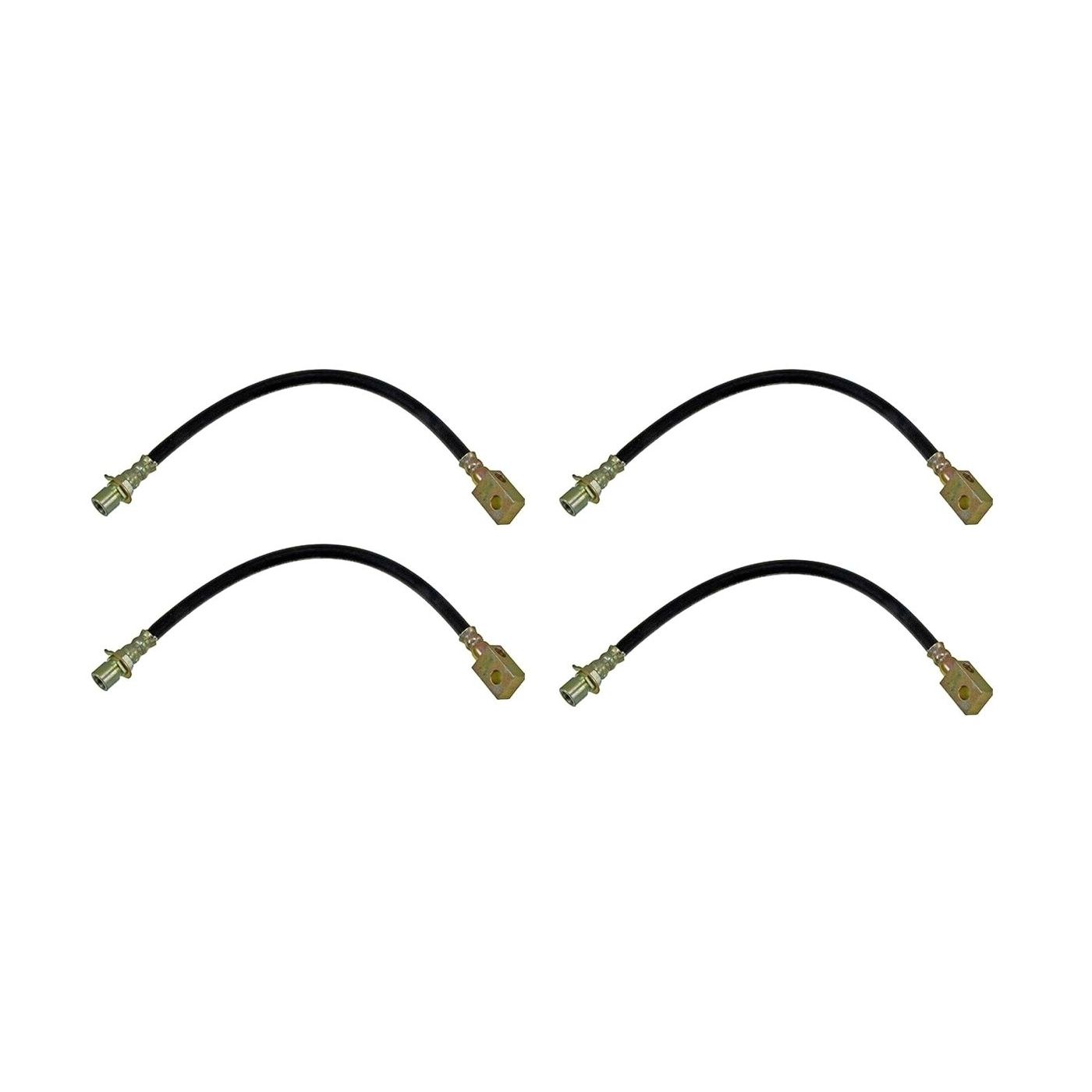 4 Sets Of - For 1971 Sportwagon Base U/K Chevrolet 1971 Chevelle Base U/K Brake Line