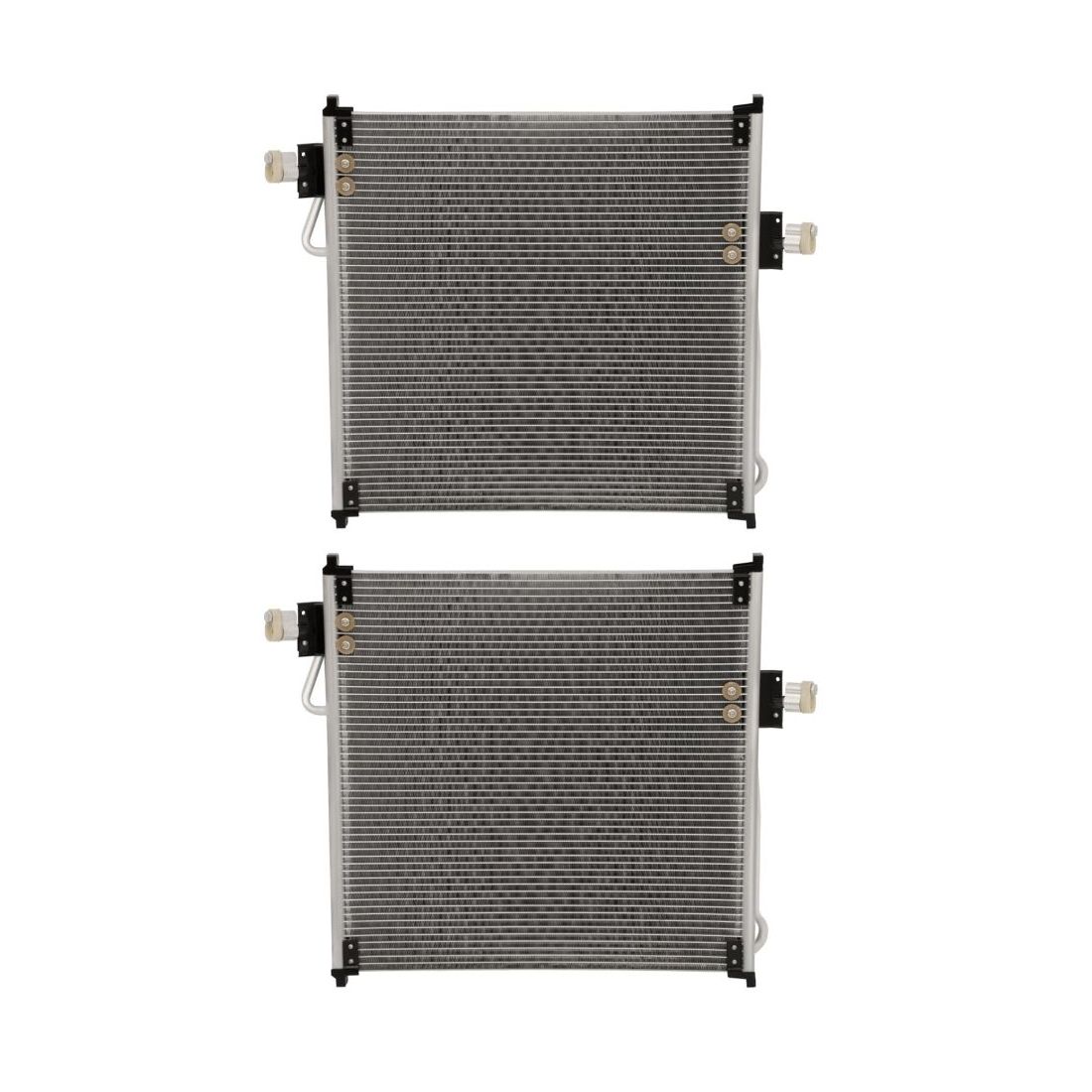 2 Sets Of - AC Condenser For 98-11 Ranger 98-01 B2500 98-07 B3000 2-Door 2.3L 2.5L