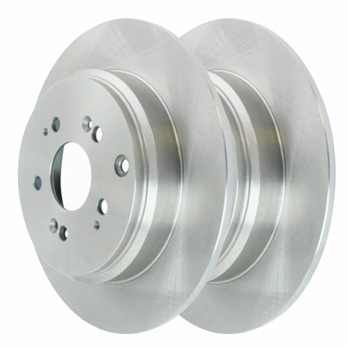 Front And Rear Brake Rotors & Performance Ceramic Pads Kit For MDX Pilot ZDX V6