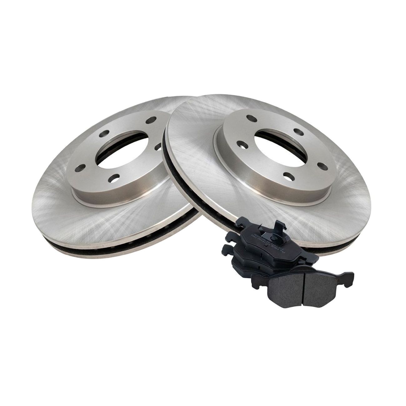 For Ford Mazda Mercury Front Metallic Brake Pads & 2 Rotors Set Kit