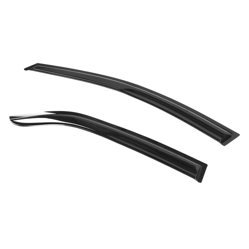 Fits 09-13 Kia Forte Sedan Mugen Acrylic Smoke Window Visors Sun Rain Guard 4PCS