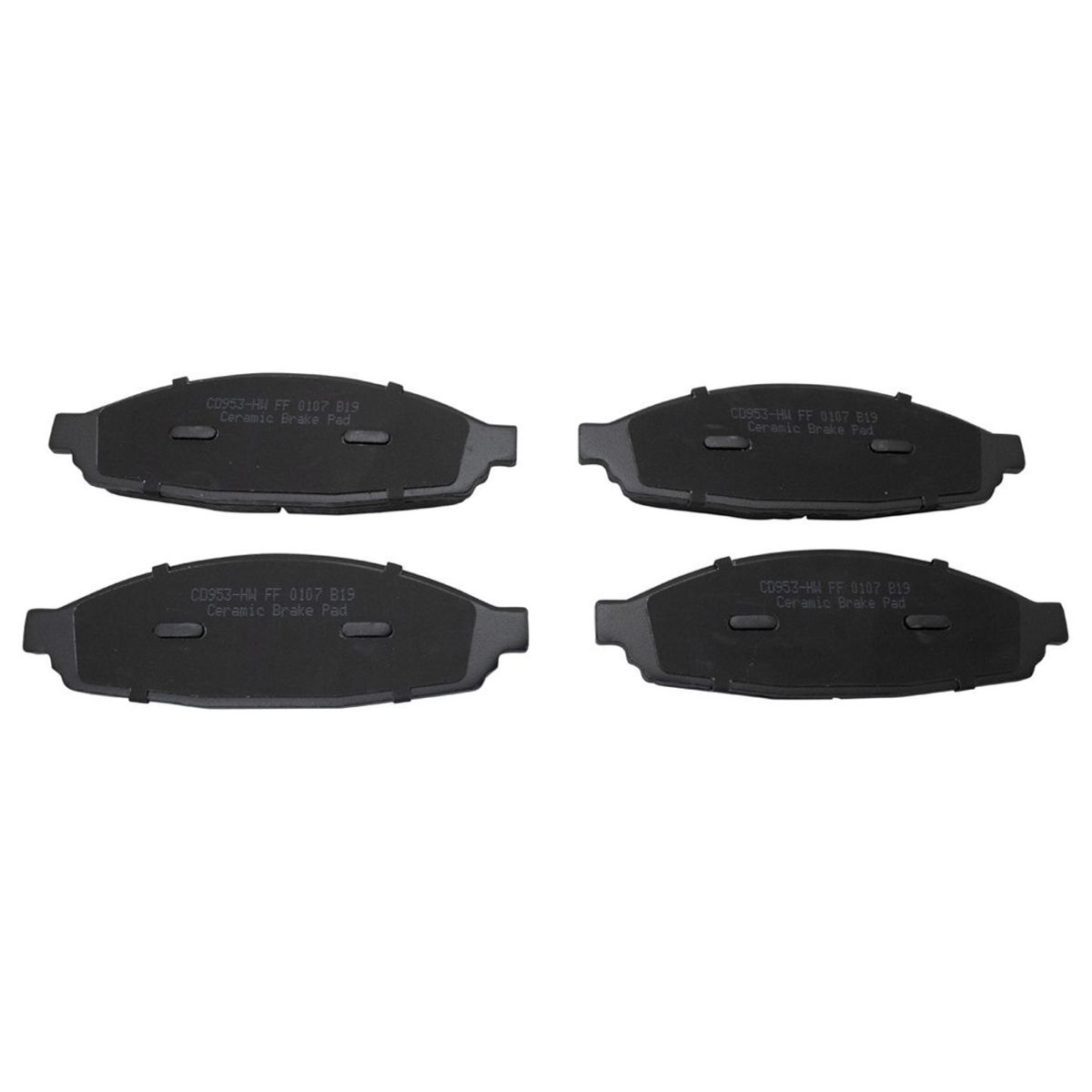 For 2003-2005 Lincoln Aviator Sport Utility Front Ceramic Disc Brake Pads Kit