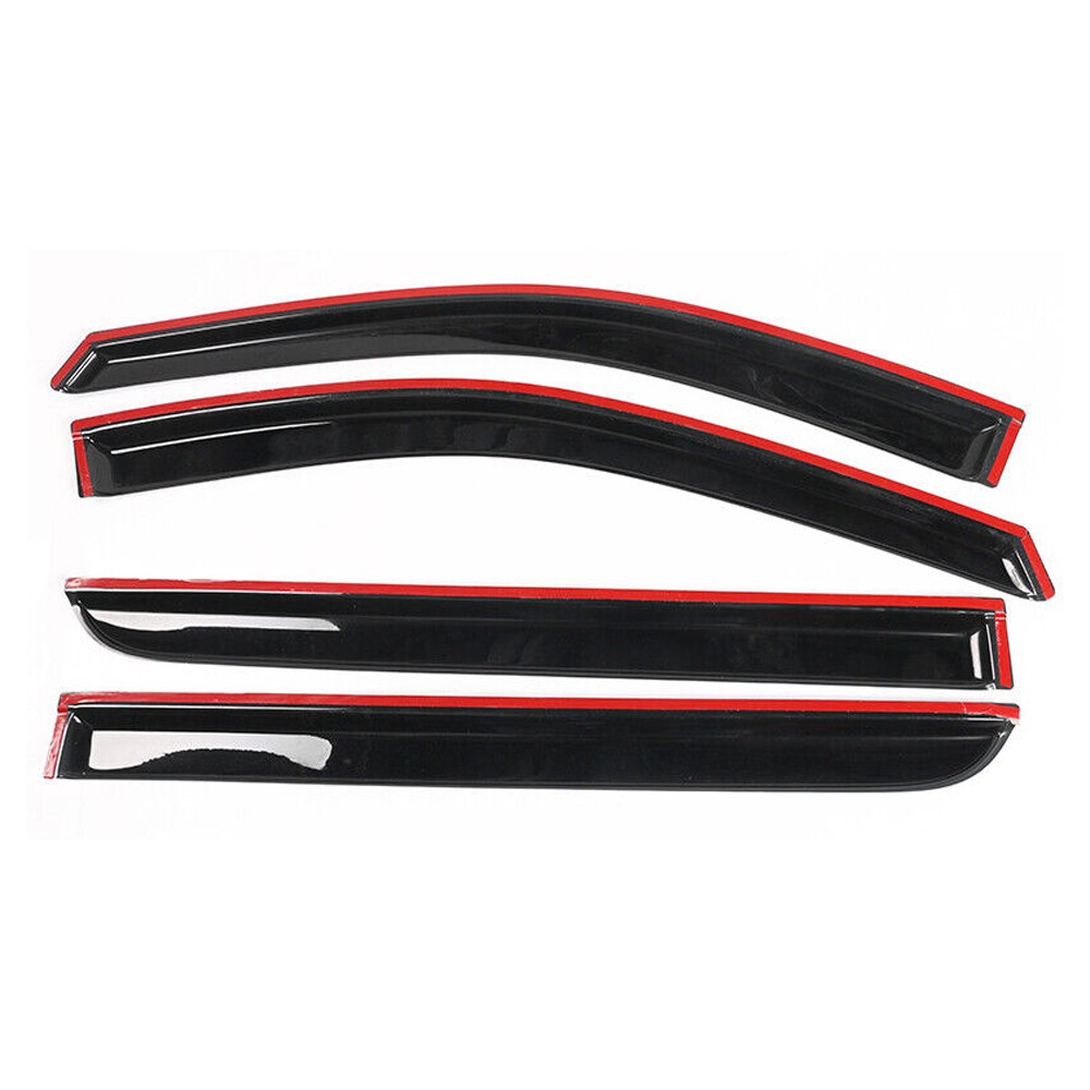8 PCS - For Honda 08-10 Odyssey Window Visors Rain Sun Guard Vent Pieces Set