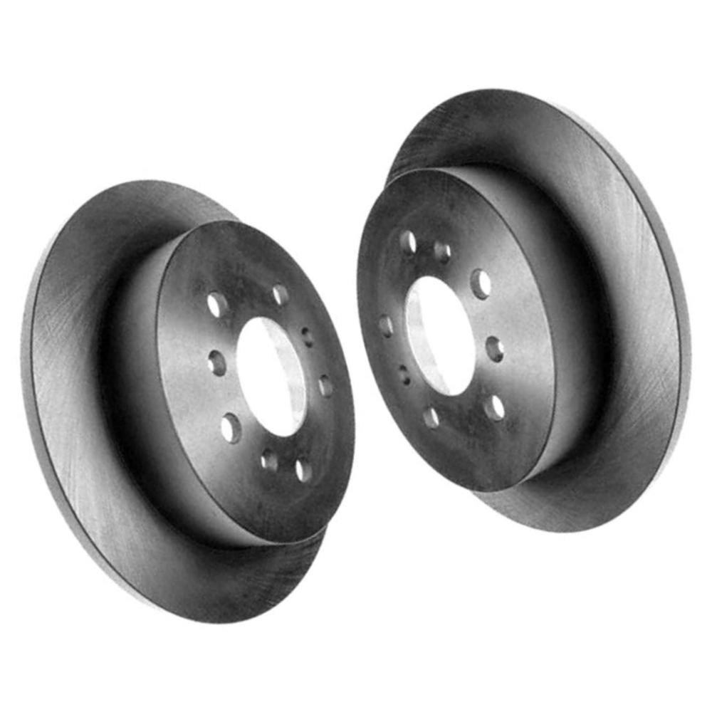 For 2008 2009 Buick LaCrosse 2006-2010 Chevrolet Impala Rear Brake Rotor Pair