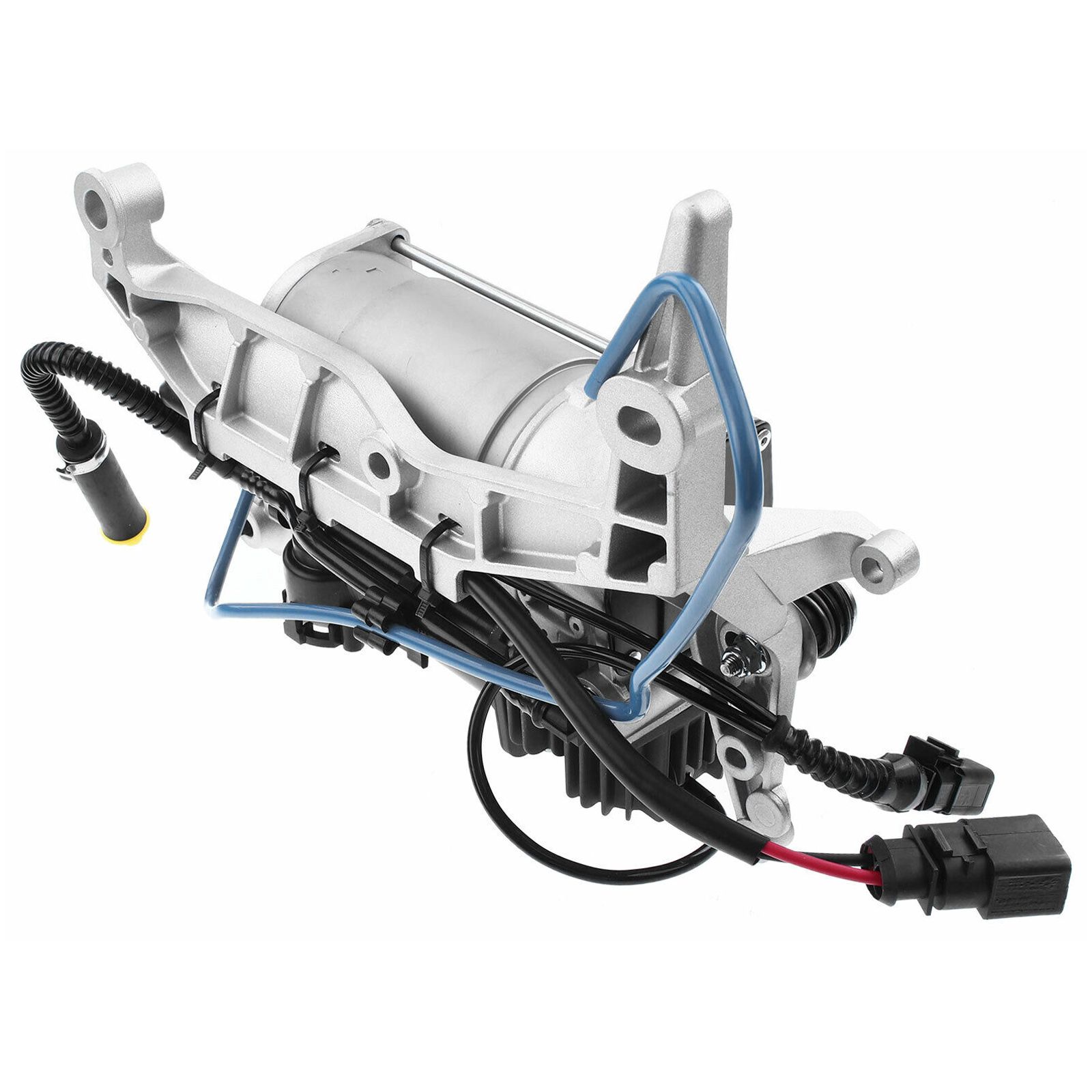Air Suspension Compressor With Bracket For Audi Q7 2007-2015 3.6L 3.0L 4.2L 12V