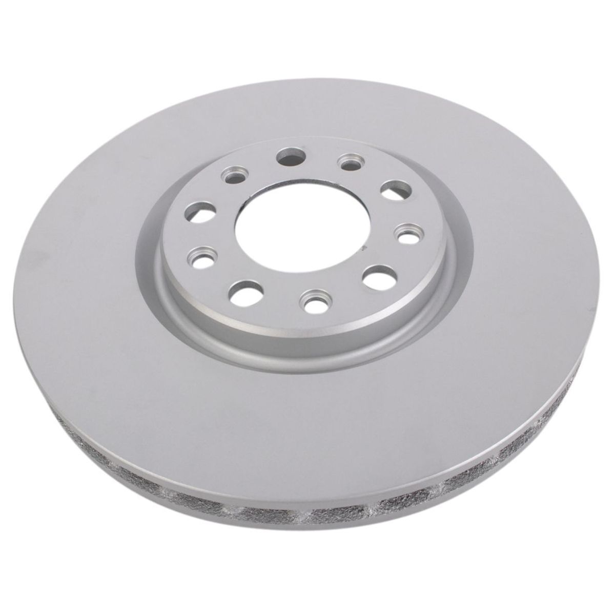 For 16-19 Fiat 500X Trekking Plus Front Ceramic Brake Pad & Coated Rotor Kit