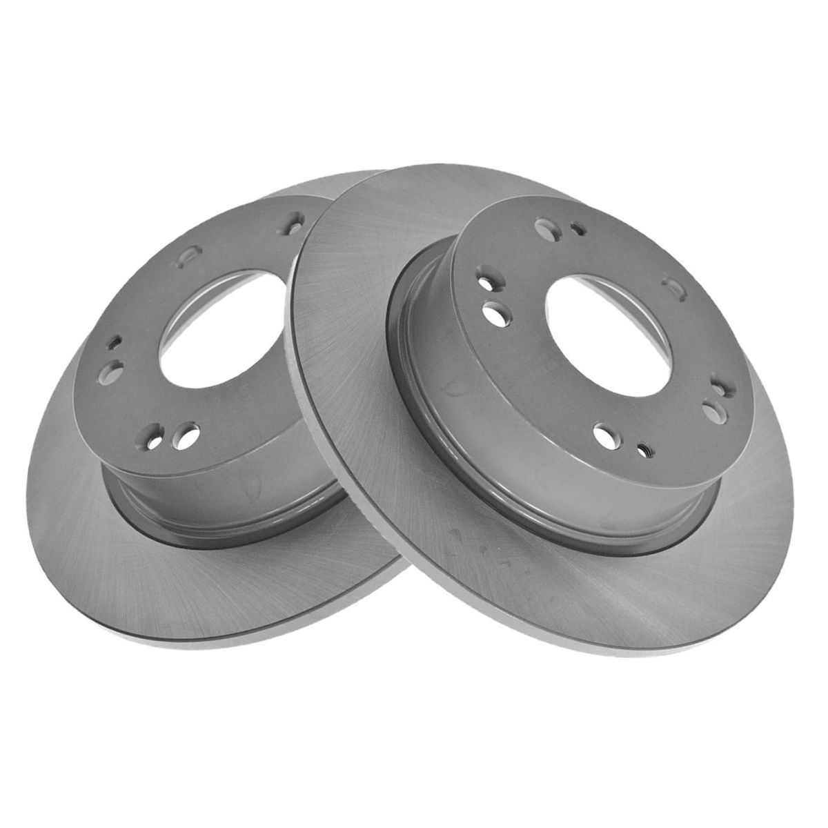 For 2004-2008 TSX Base Rear Posi Ceramic Brake Pads & E-Coated Rotors Kit Set