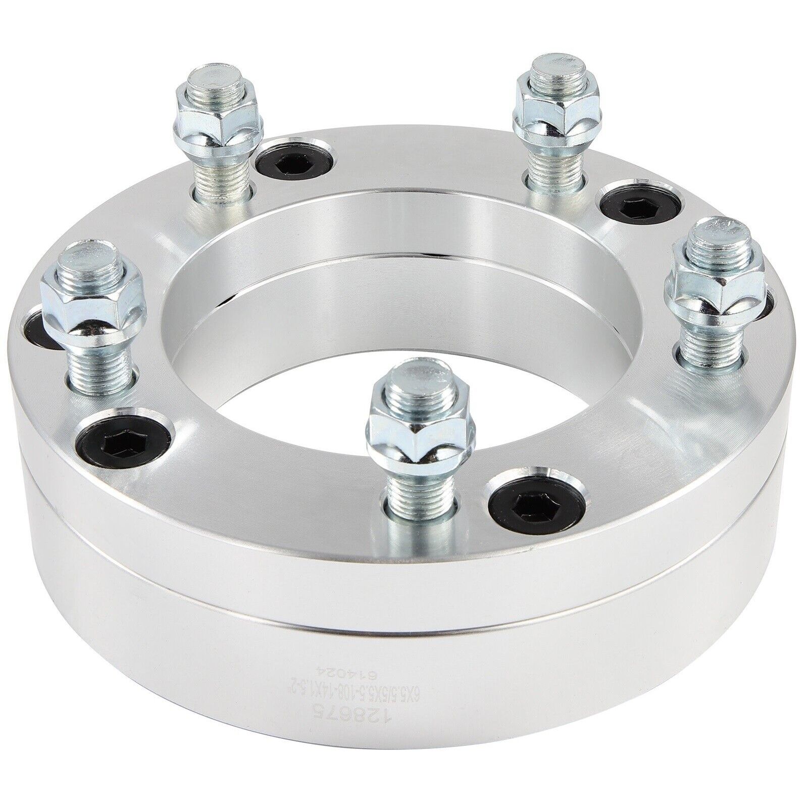For 99-23 Silverado 1500 Set 4 6X5.5 To 5X5.5 Wheel Adapters 2" 14X1.5 108Mm