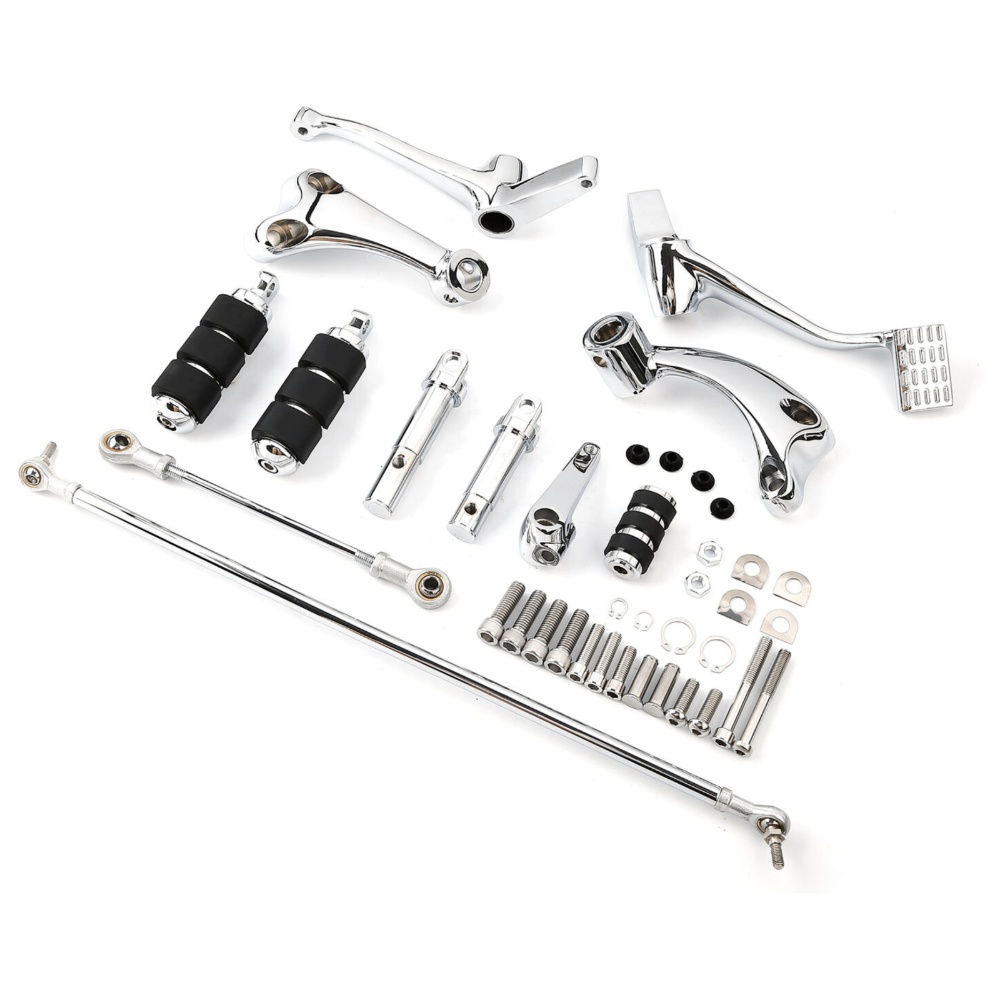Control Foot Pegs Linkages For 2004-2013 Harley-Davidson XL1200 883 48 72