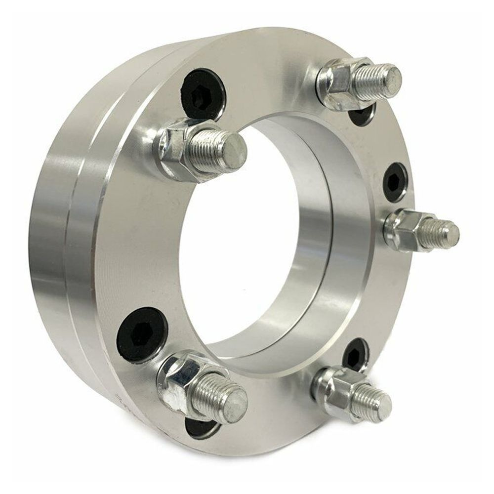 2pc 6x135 To 5x5.5 Wheel Adapters 2" Inch Use 5x5.5 Rims On 6 Lug F-150 14x1.5