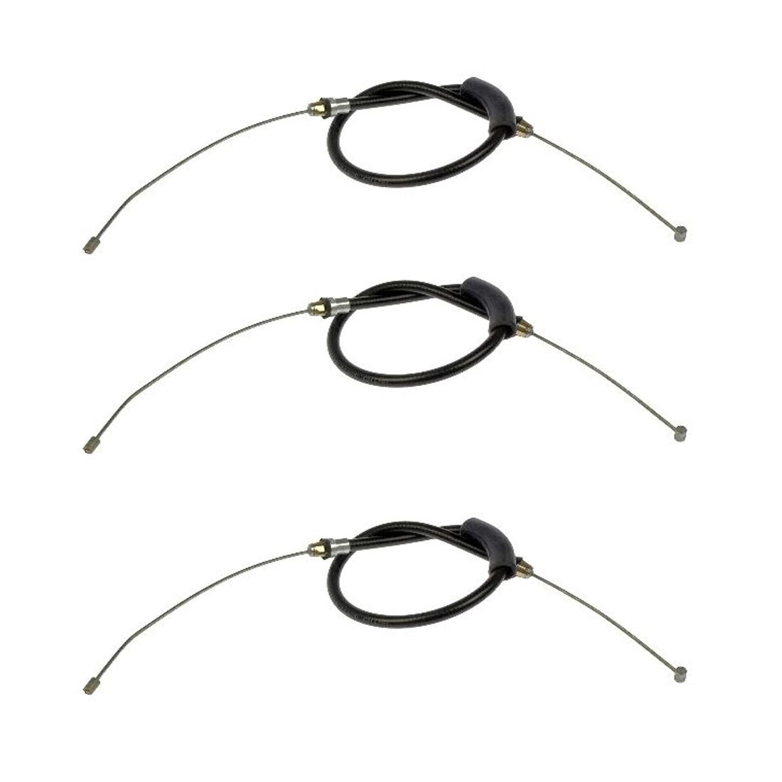 3 Sets Of - For 2003-2005 Explorer Sport Trac XLS Crew Cab Pickup Parking Brake Cable
