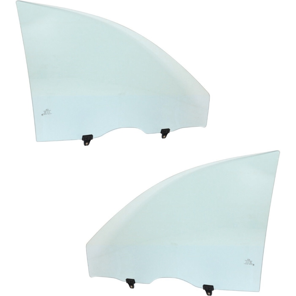Door Glass For 2002-2006 Altima Sedan Set Of 2 Front Driver And Passenger Side