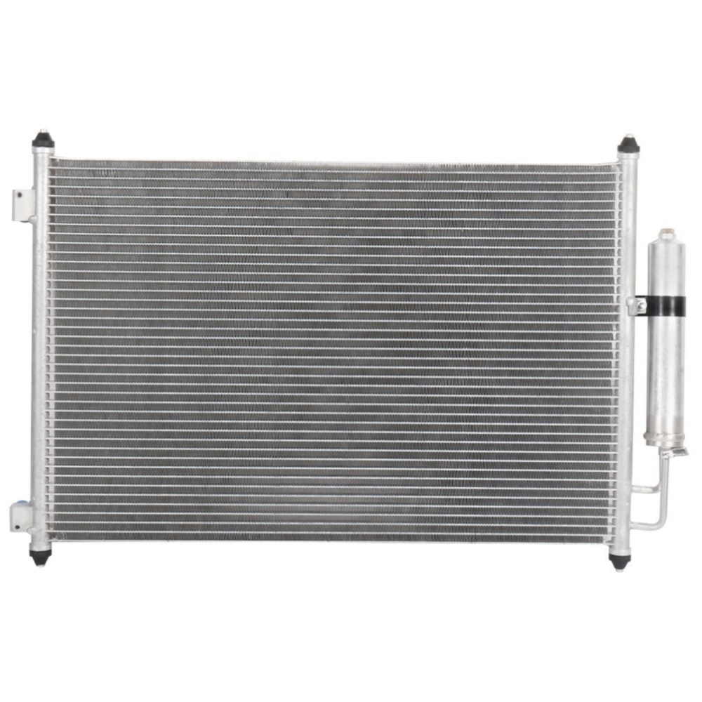 2 Sets Of - Aluminum AC Condenser For Nissan 08-14 Rogue 14-15 Rogue Select 2.5L L4