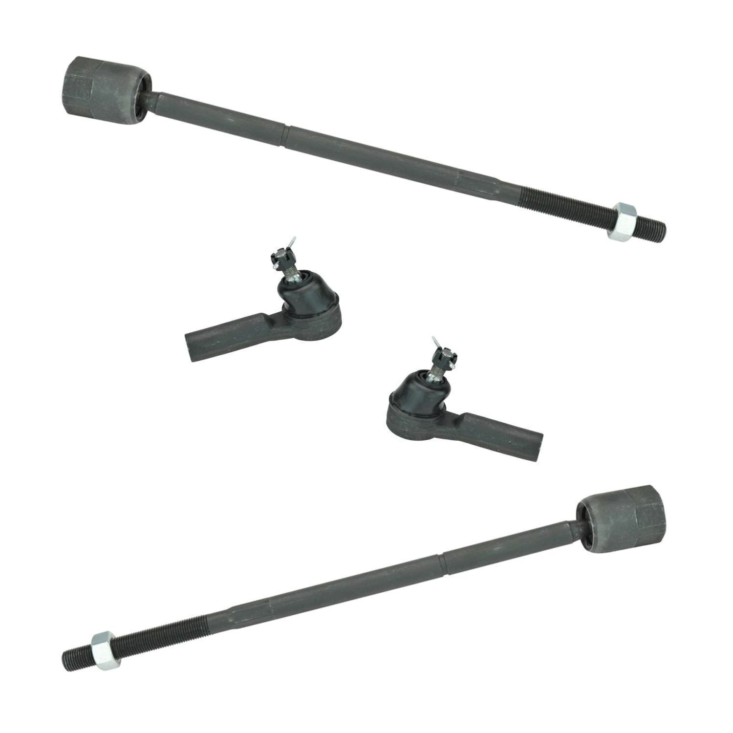 Tie Rod End Inner Outer Left/Right Set Of 4 For 04-07 Freestar 04-07 Monterey