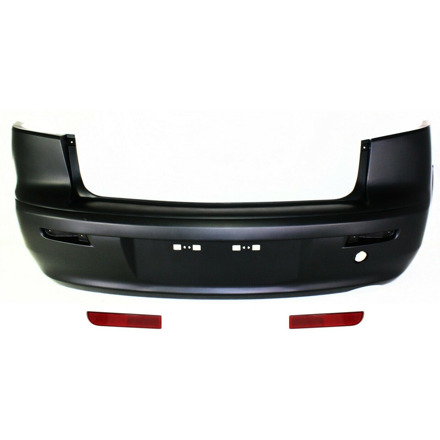 Bumper Cover Facial Kit Rear For 2008-2017 Mitsubishi Lancer