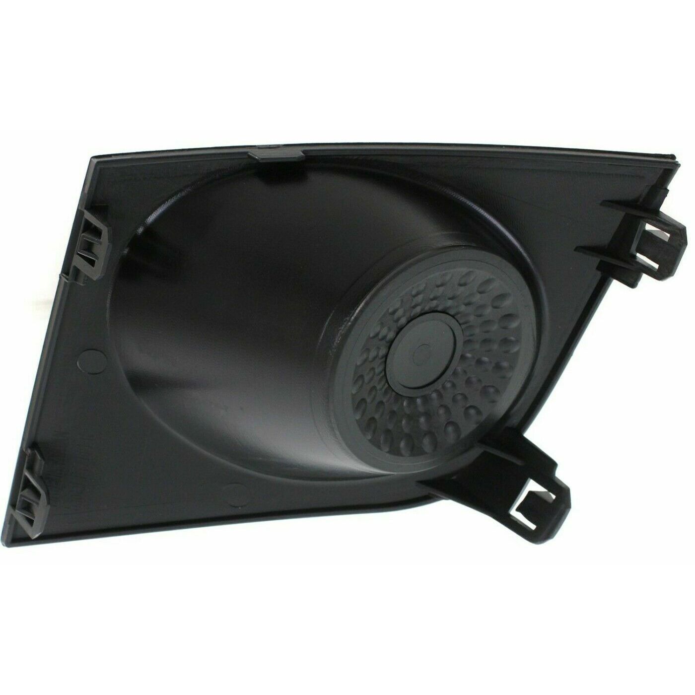 2Pcs Front Fog Light Covers Black For 07-12 Versa Hatchback 07-11 Versa Sedan