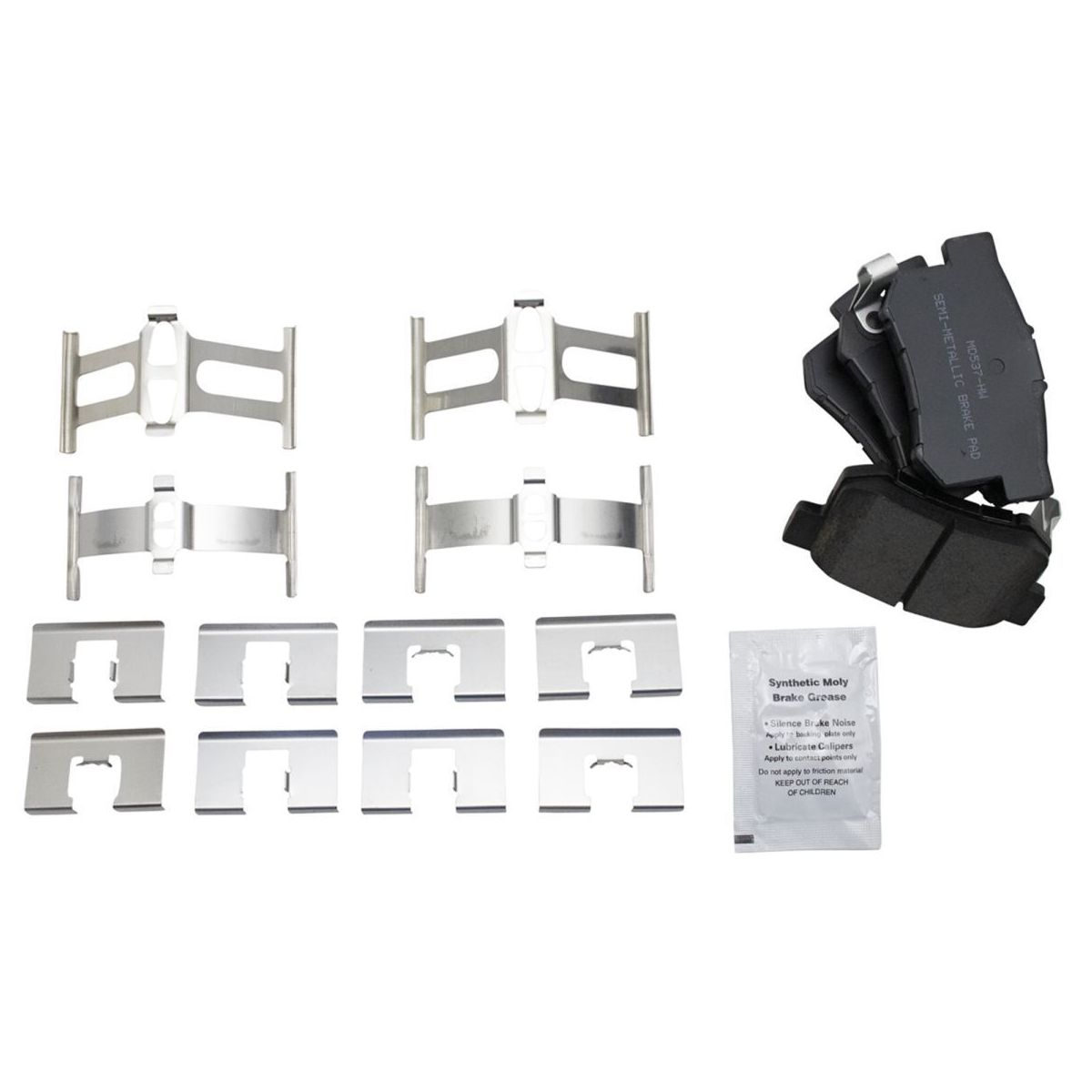 Rear For 1997-2001 Integra Drilled Slotted Brake Rotor & Posi Metallic Pad Kit