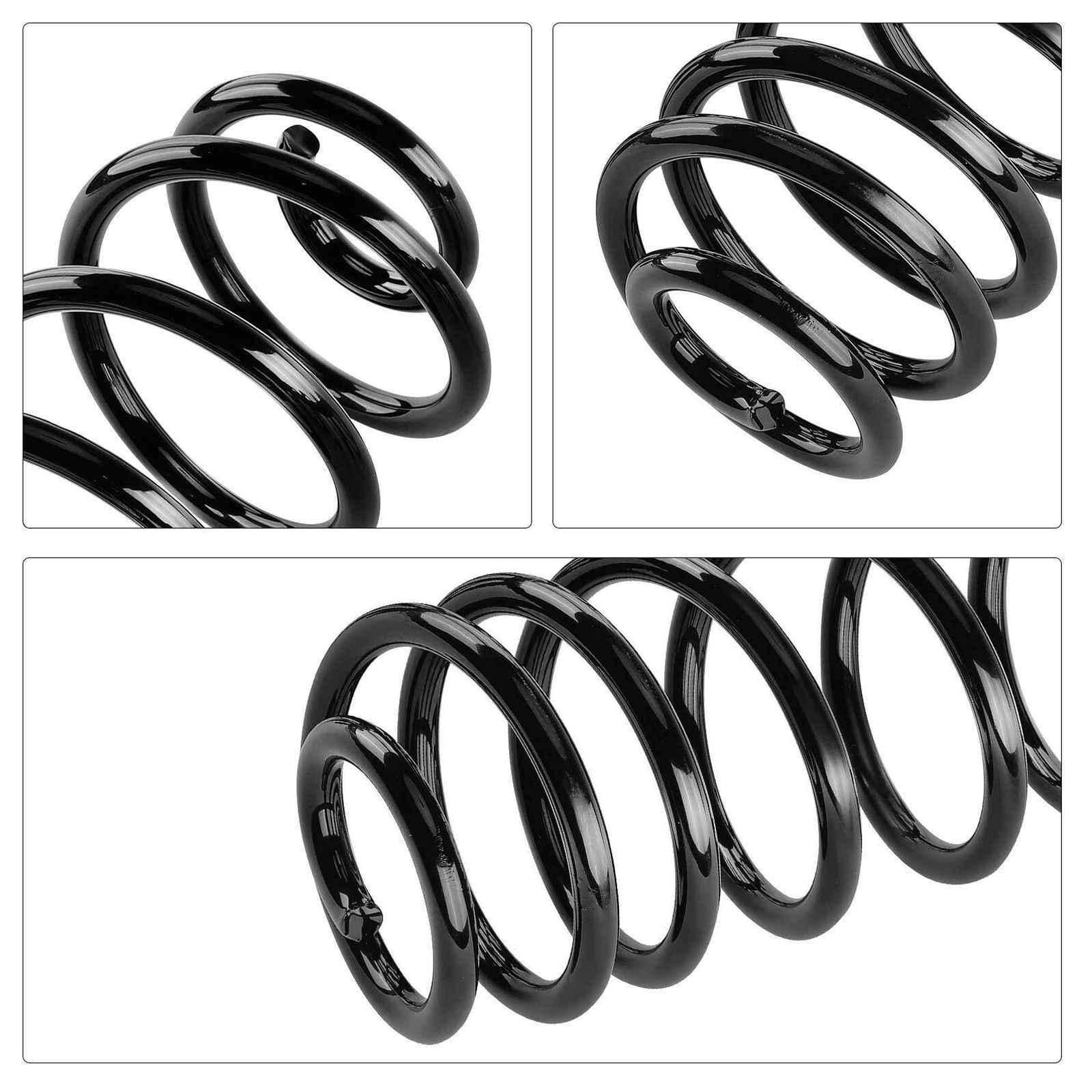 2pcs Rear Left & Right Coil Spring For Chevrolet Malibu Pontiac G6 Saturn Aura