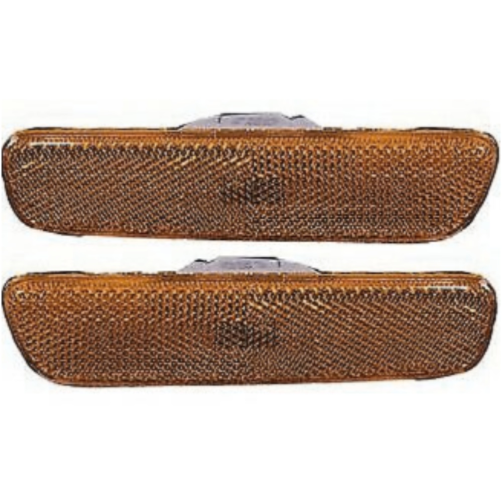 Bumper Mounted Marker Signal Parking Light Pair Set For 1999-2003 RX300 Base