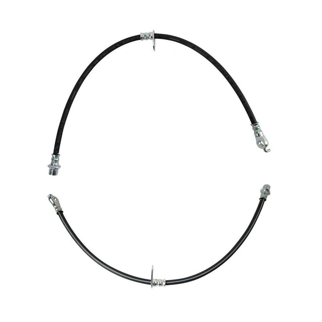 2pcs Front LH&RH 2003-2008 Corolla Sedan 2004-2009 Prius Hatchback Brake Hose