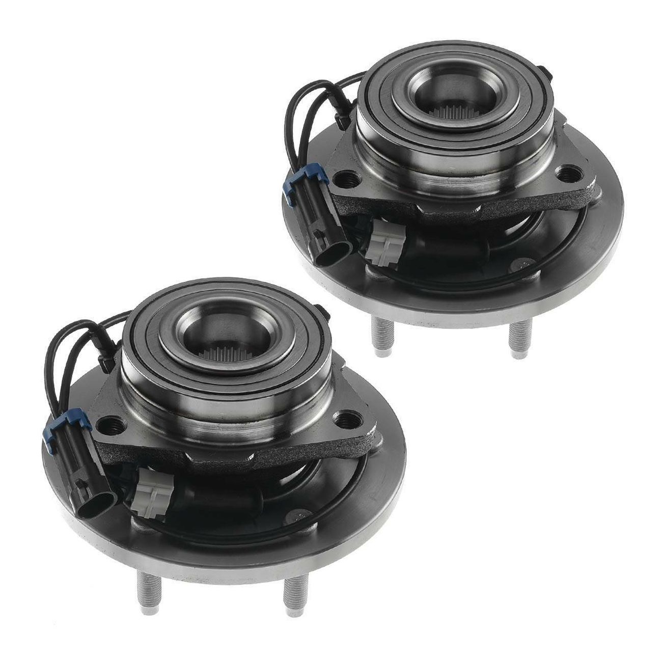 2Pcs Wheel Hub Bearing W/ABS Assembly For Hummer H3 2006-2010 Front Left & Right