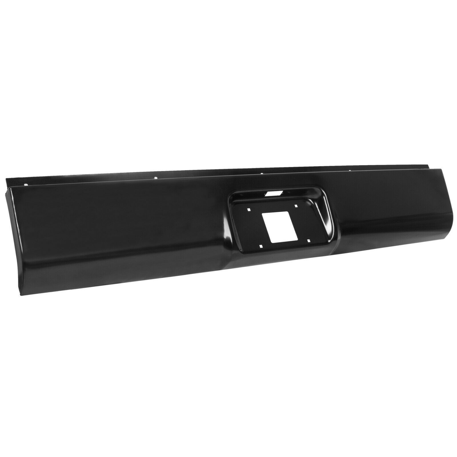 Rear Steel Bumper Roll Pan For Sierra Silverado Fleetside