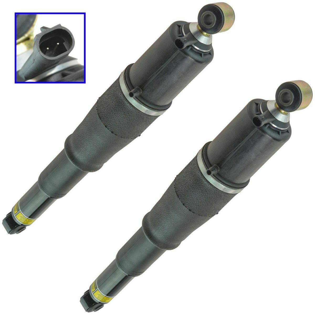 Front Rear Air Suspension Shock Absorber Kit 4pc For Cadillac Chevrolet GMC