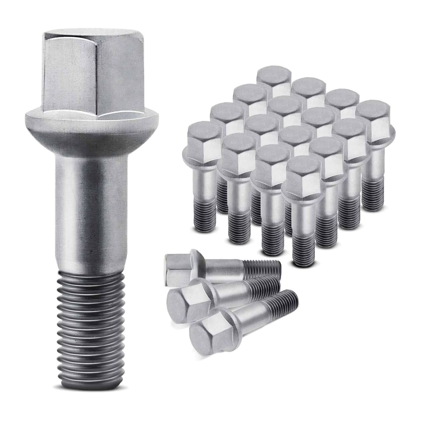 20x M12x1.5 Wheel Stud For Mercedes-Benz W124 C124 S124 C230 SL320 E420 Chrysler