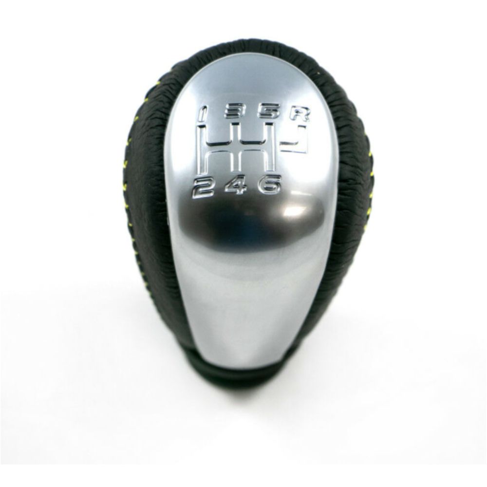 For Pontiac 2004-2006 GTO Base Coupe Speed Manual T56 Shift Knob Yellow Stitch *