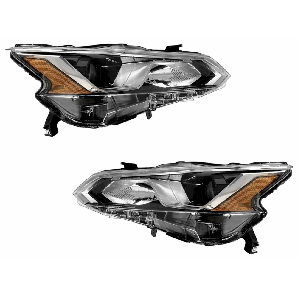 Set Right & Left Headlight Headlamp For 2019-2020 Nissan Altima Sedan