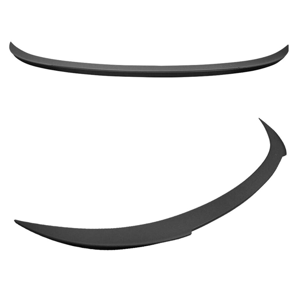 Fits 12-18 BMW F12 6 Series Convertible V Style Unpainted Trunk Spoiler - ABS
