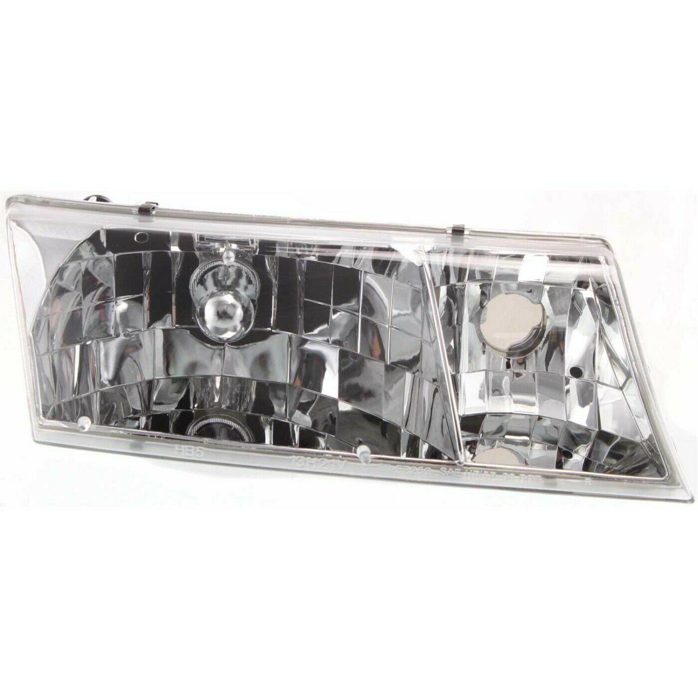 Headlights Headlamps Left & Right Pair Set For 1998-02 Grand Marquis Sedan