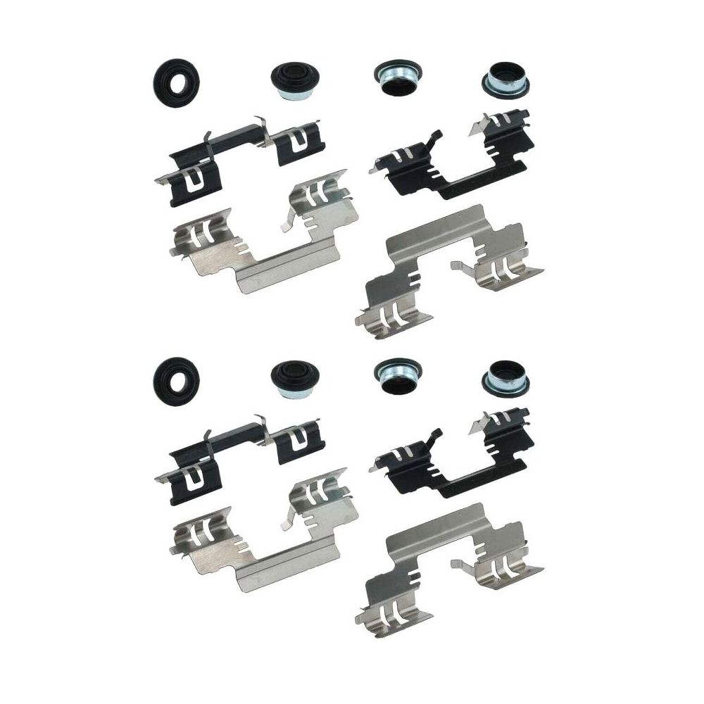 2 Sets Of - For 10-13 Escalade Hybrid Platinum Sport Utility Disc Brake Hardware Kit