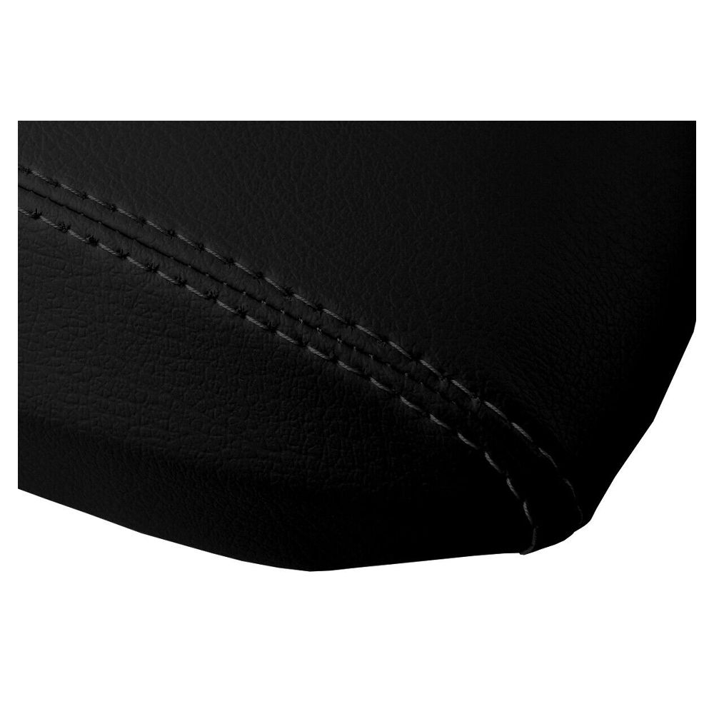 Console Lid Armrest Cover Leather For Toyota Corolla 2014-2019 Black