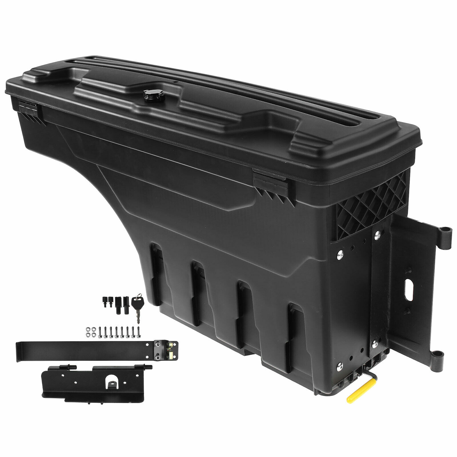 Passenger Side Truck Bed Storage Box ToolBox For Ford Nissan Styleside