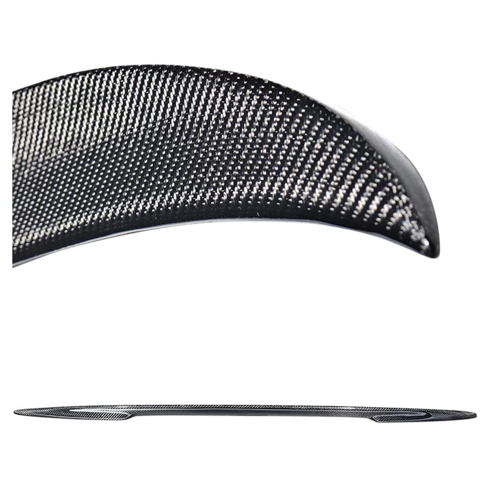 Fits 17-23 BMW G30 5 Series M Style Trunk Spoiler Deck Lip Wing Carbon Fiber