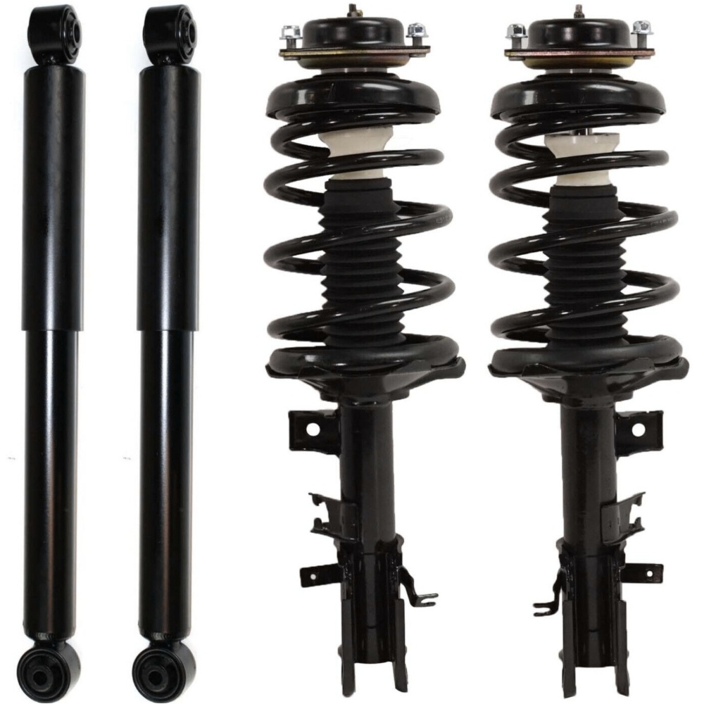 Shocks And Loaded Struts For 99 QX4 99 Pathfinder 4WD 4Pc Front Rear Left Right