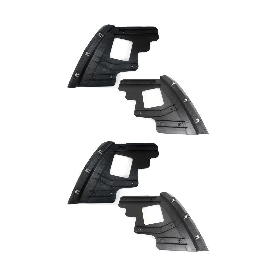 2 Sets Of - Headlight Bracket Set For Chevrolet 2009-2012 Traverse Left & Right