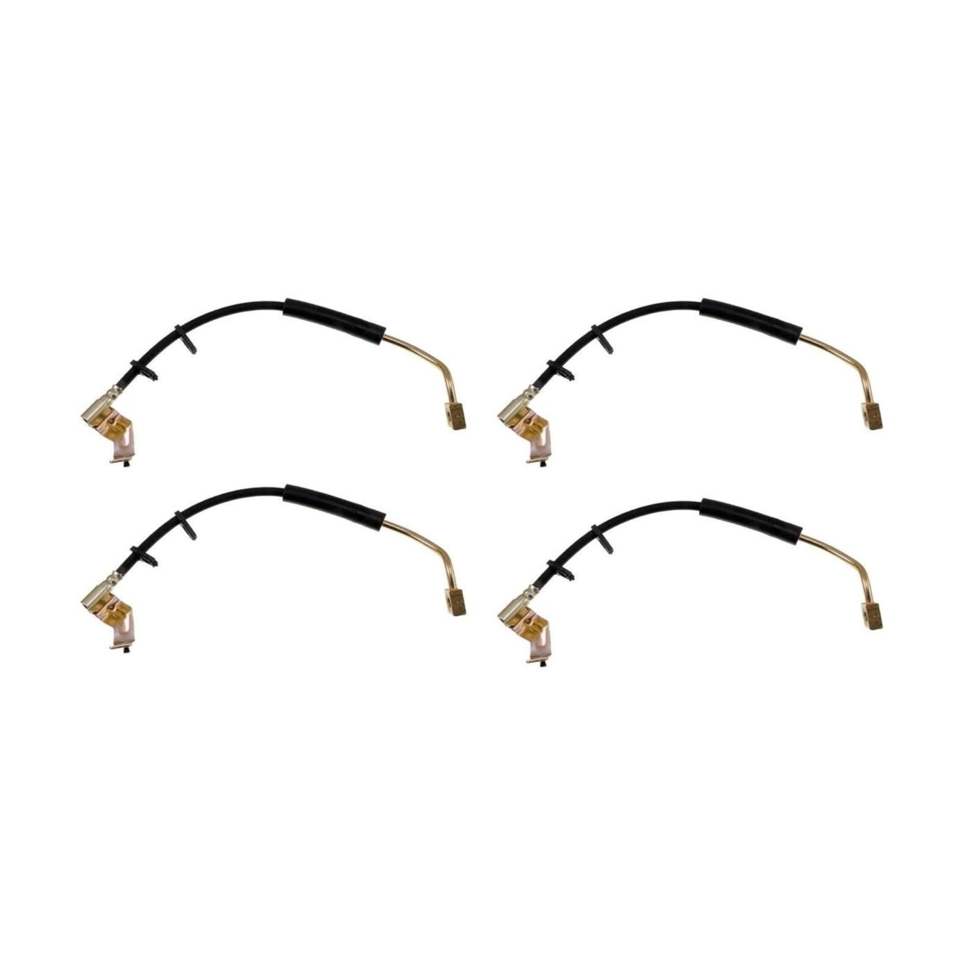 4 Sets Of - Brake Line Front Driver Left Side For Ford Lincoln Truck LH Hand