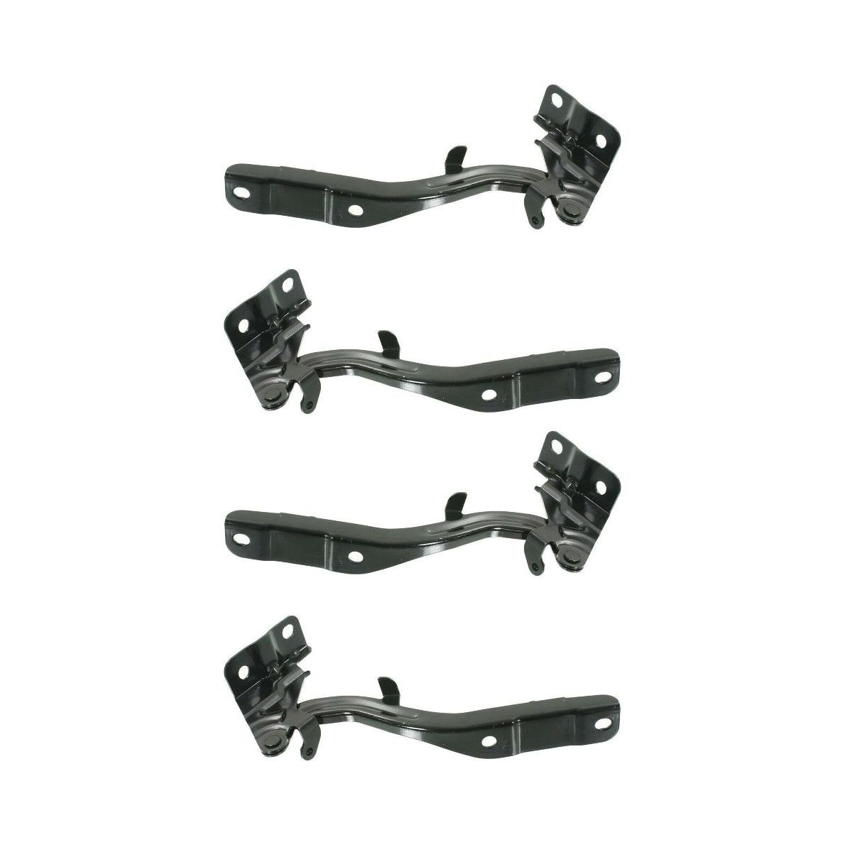 4 PCS - For 2011-2016 Optima Hood Hinges Set Driver & Passenger Side LH RH