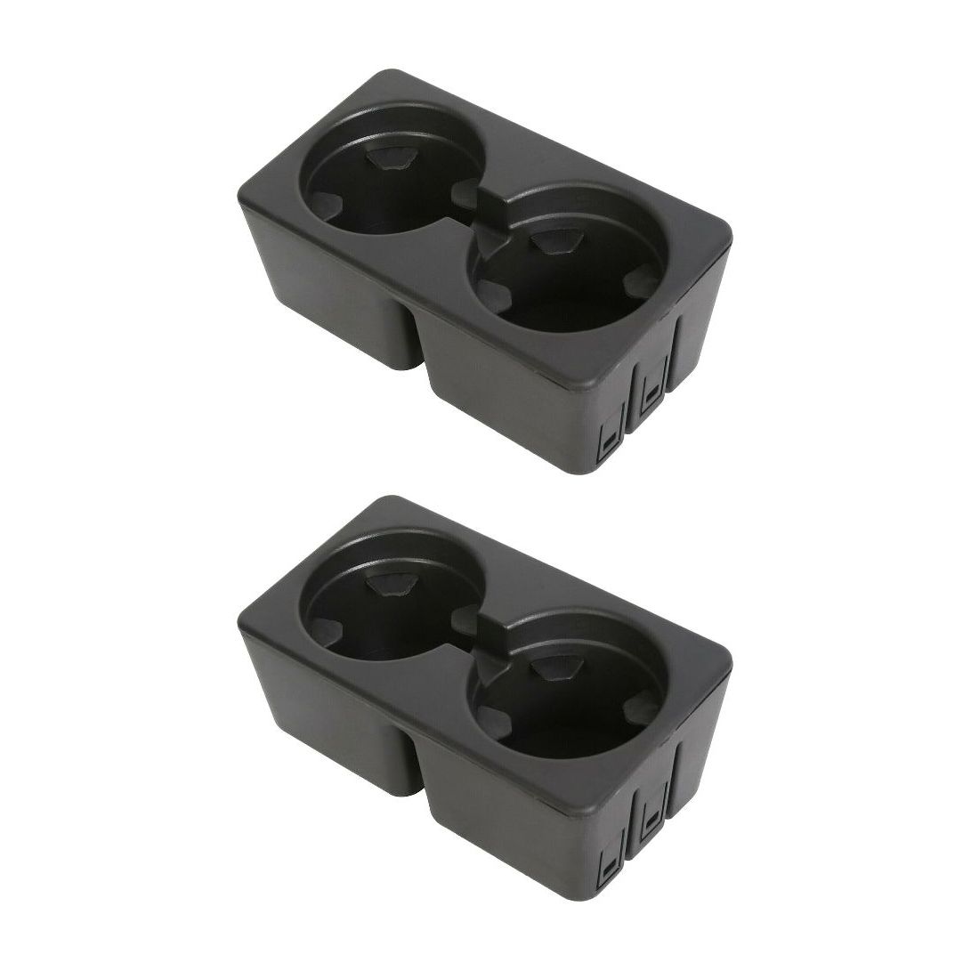 2 Sets Of - For 2007-2014 Tahoe GMC 2007-2013 Sierra 1500 Dual Console Cup Holder