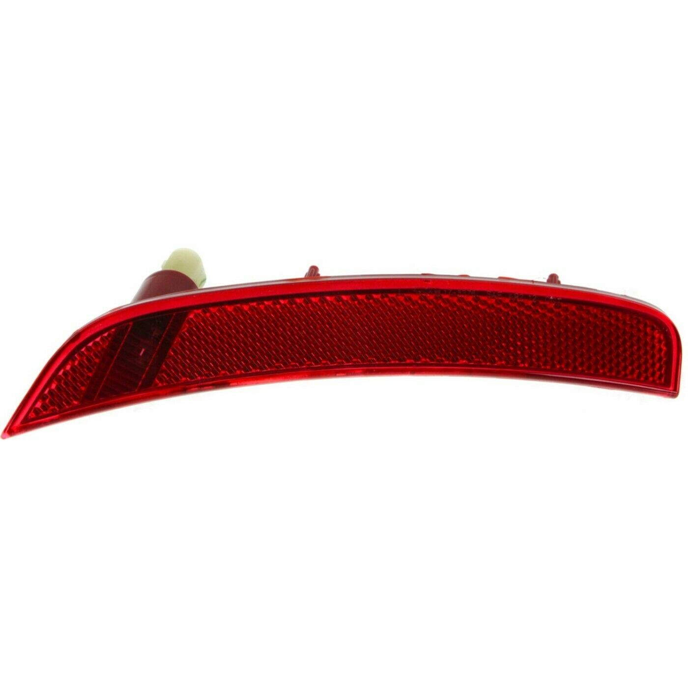 Side Marker Set For Fiat 2012-2017 500 Rear Left And Right Red With Bulb 2Pc