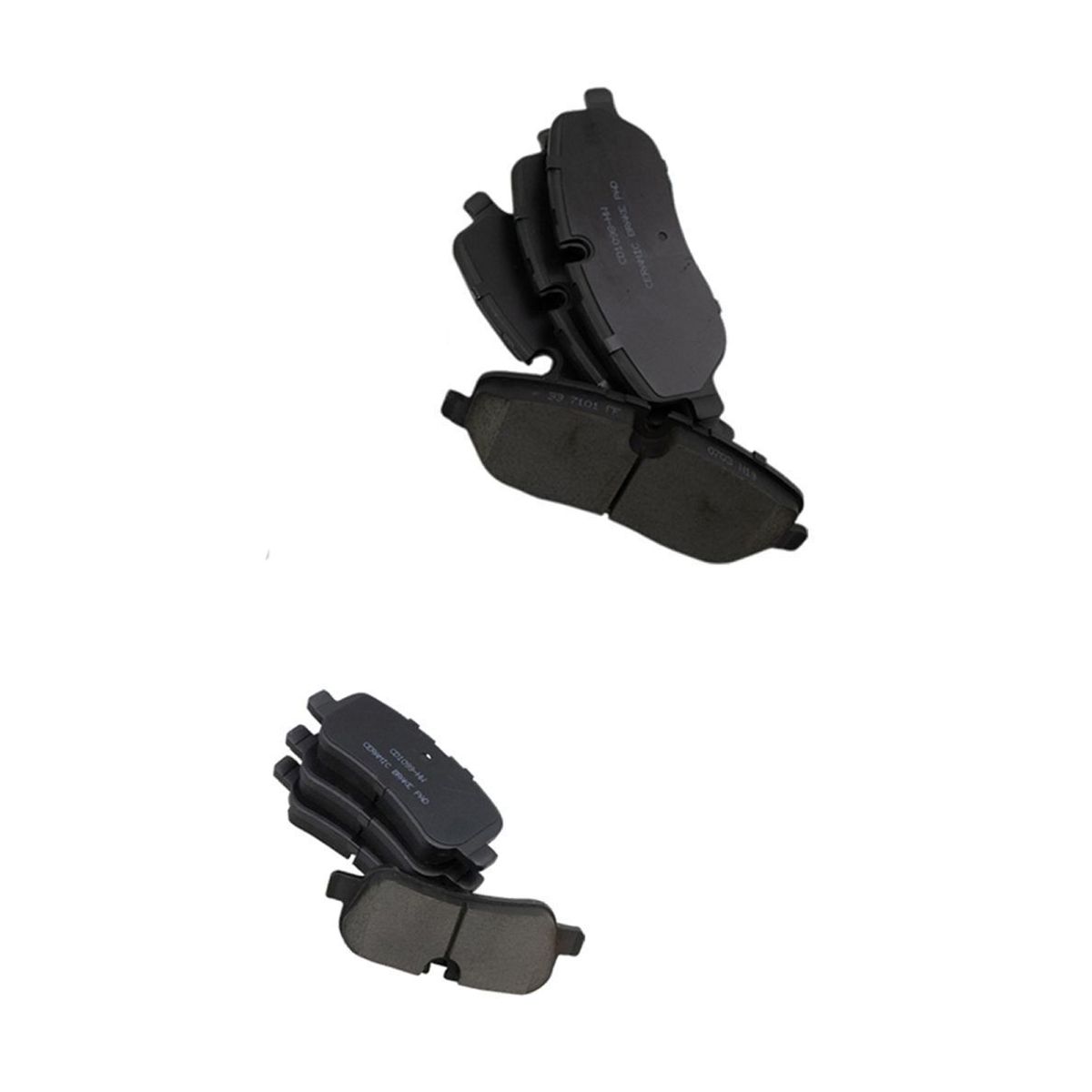 Posi Ceramic Pad Kit Front & Rear Kit W/Chemicals